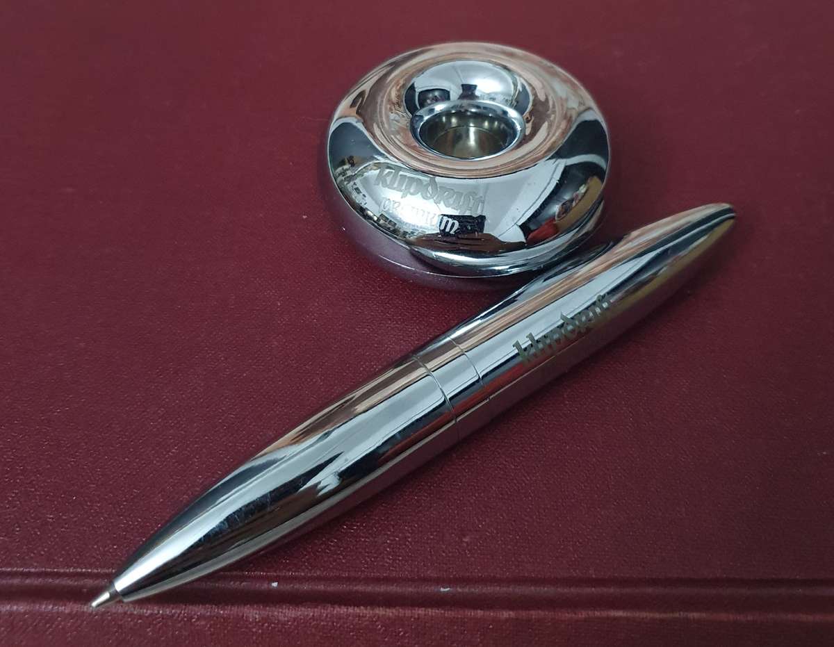 Klipdrift Premium Metal Collectible Pen & Holder
