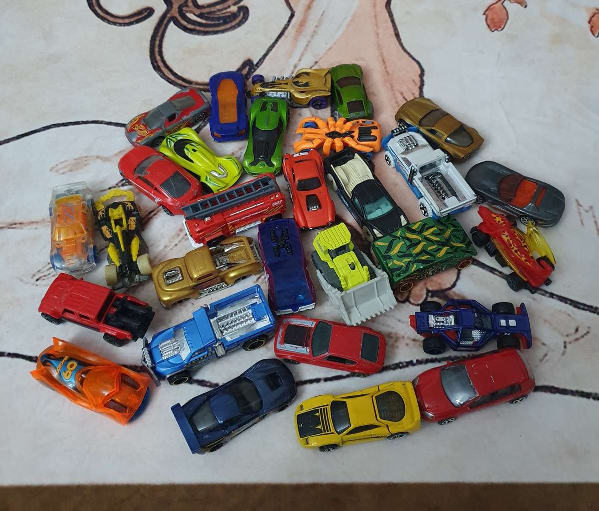 HotWheels & Others Metal and Plastic Car Toy Bundle