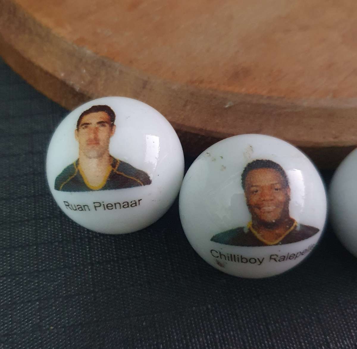 SA Rugby Player Old Marble, Ruan Pienaar Chilliboy Ralepelle, Adriaan Strauss, Jean De Villiers