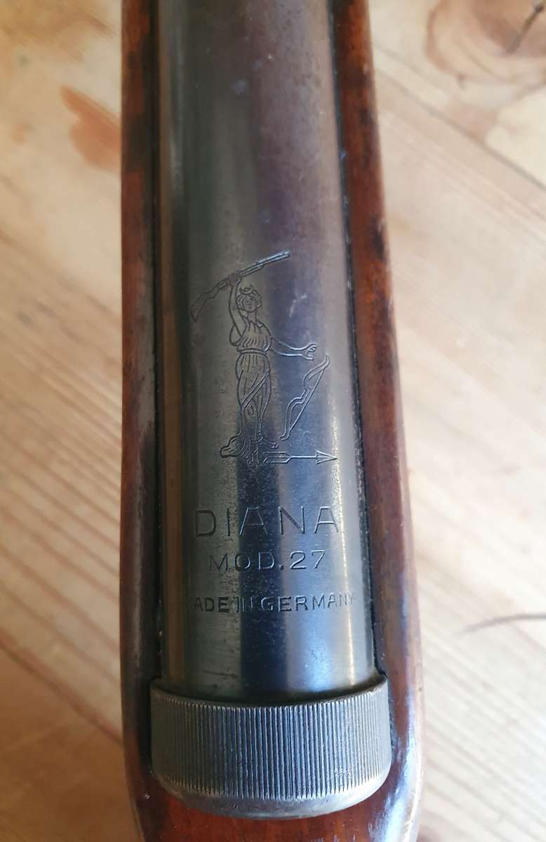Vintage Diana MOD 27 Air Rifle ( Working ) Made in Germany