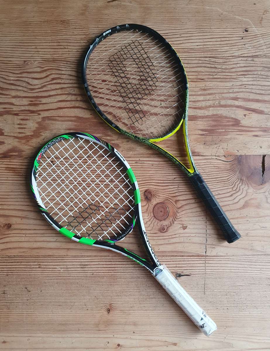 Mini Micro Prince & Babolat Tennis Rackets