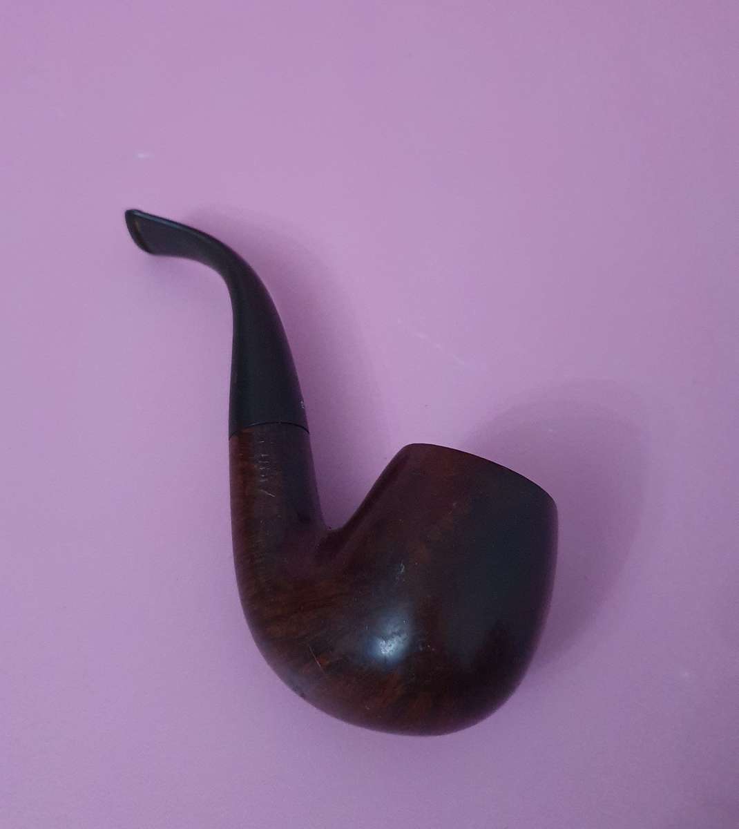 Vintage Plumb Wooden & Plastic Tobacco Pipe