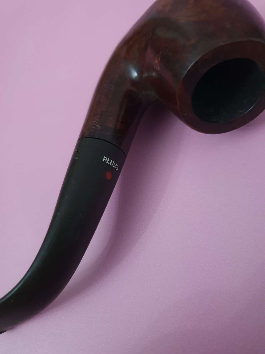 Vintage Plumb Wooden & Plastic Tobacco Pipe