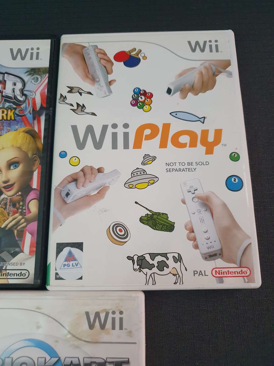 Wii Game Bundle 3x