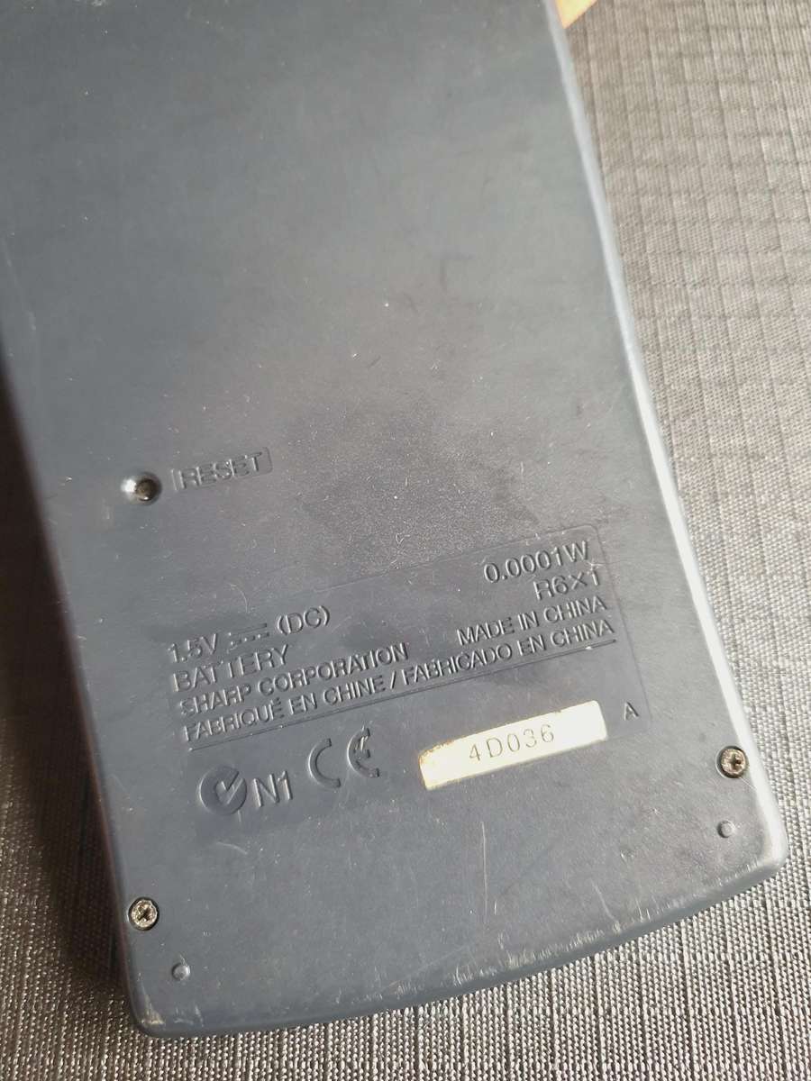 Sharp EL-531WH Scientific Calculator ( Working )