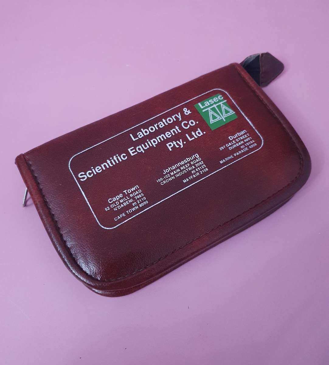 South African Laboratory & Scientific Equipment in Leather Case