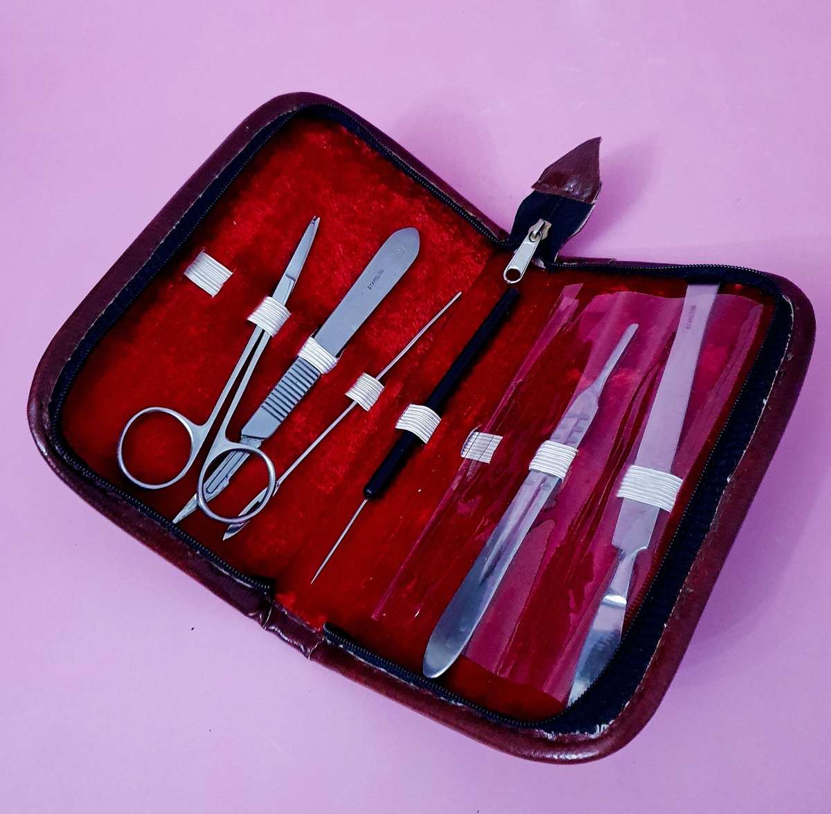 South African Laboratory & Scientific Equipment in Leather Case