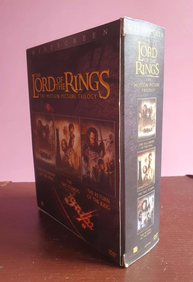 The Lord Of The Ring The Motion Picture Trilogy 3x Movie DVD Box Set ( Complete )