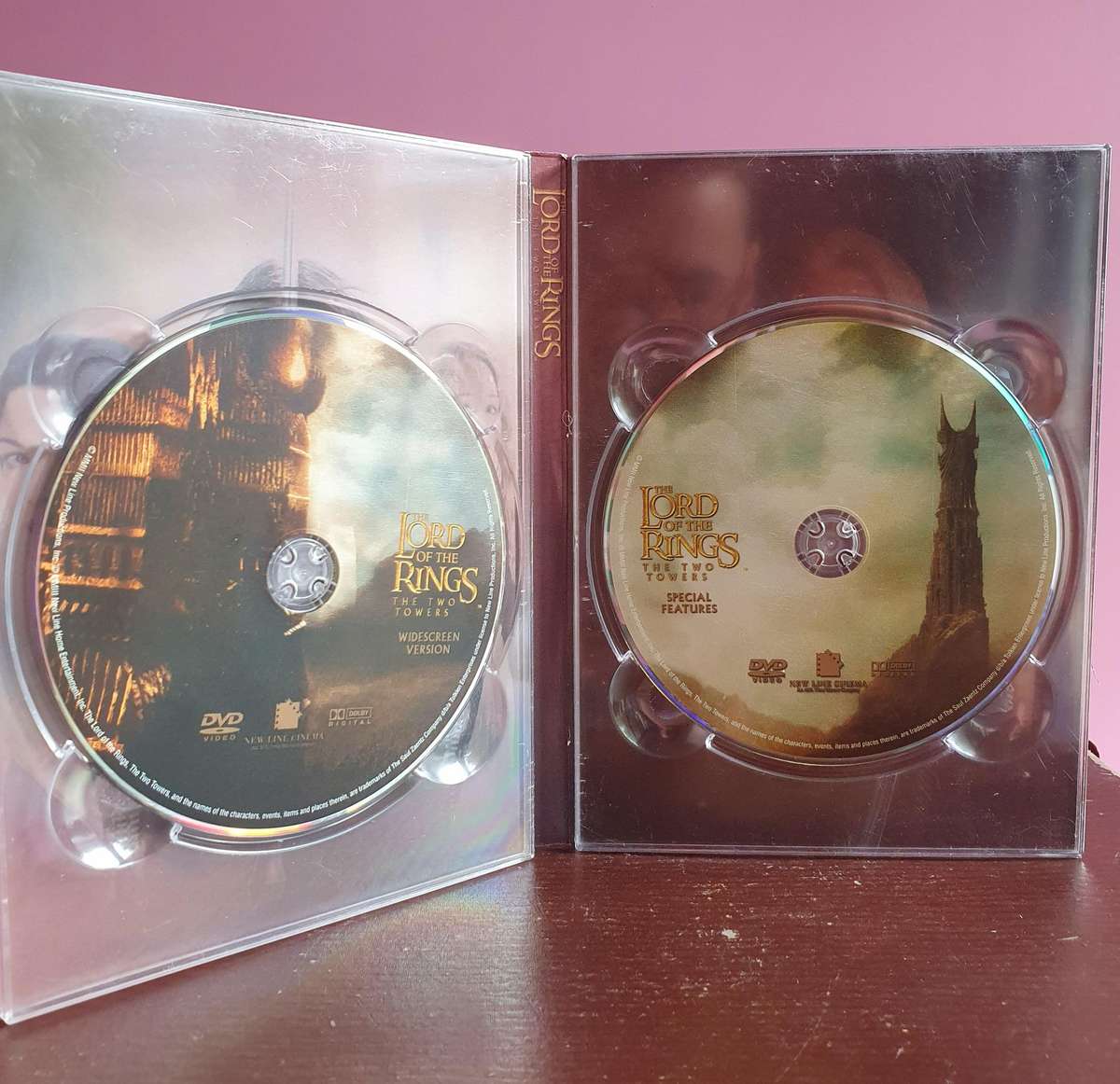 The Lord Of The Ring The Motion Picture Trilogy 3x Movie DVD Box Set ( Complete )