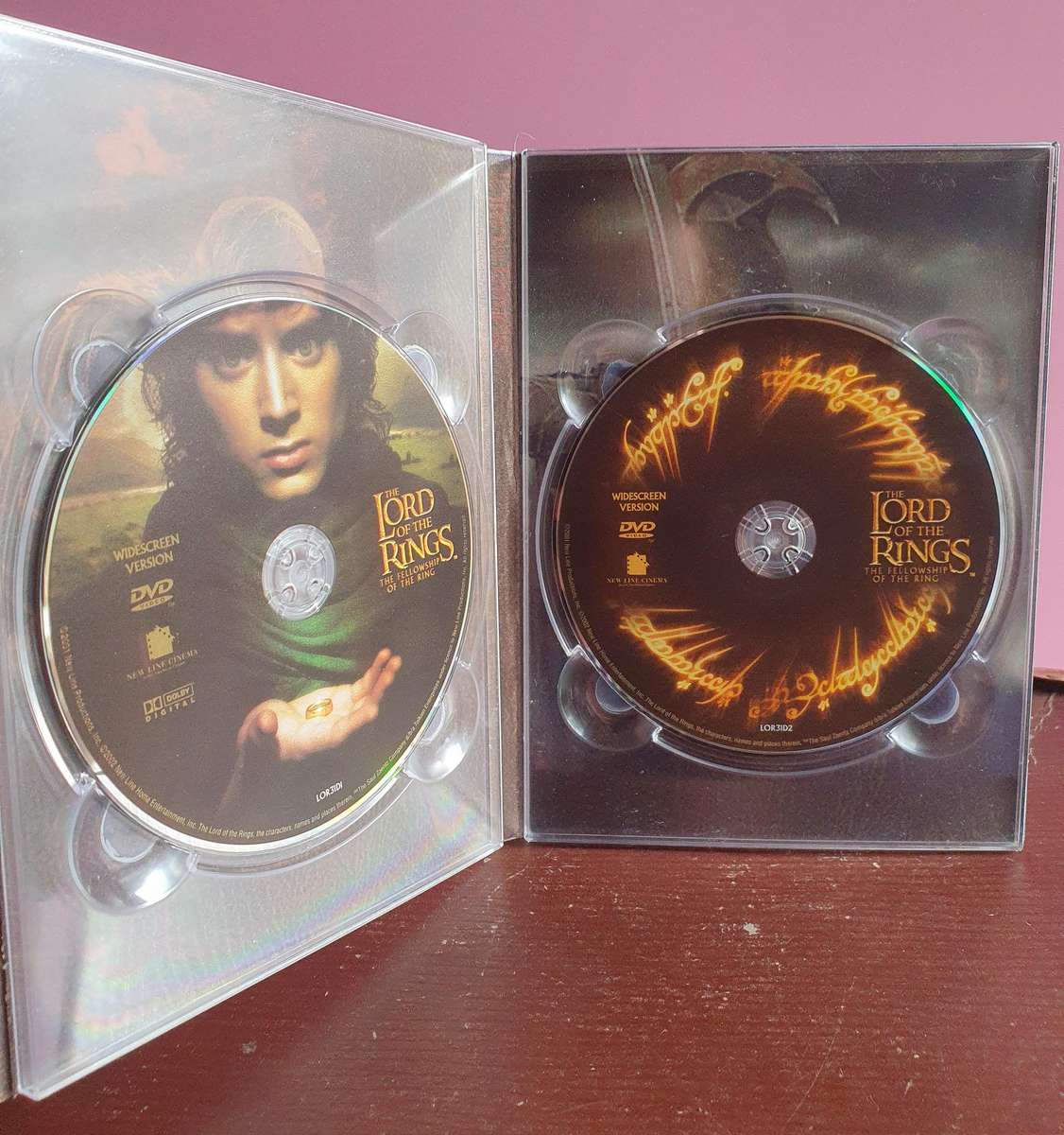 The Lord Of The Ring The Motion Picture Trilogy 3x Movie DVD Box Set ( Complete )