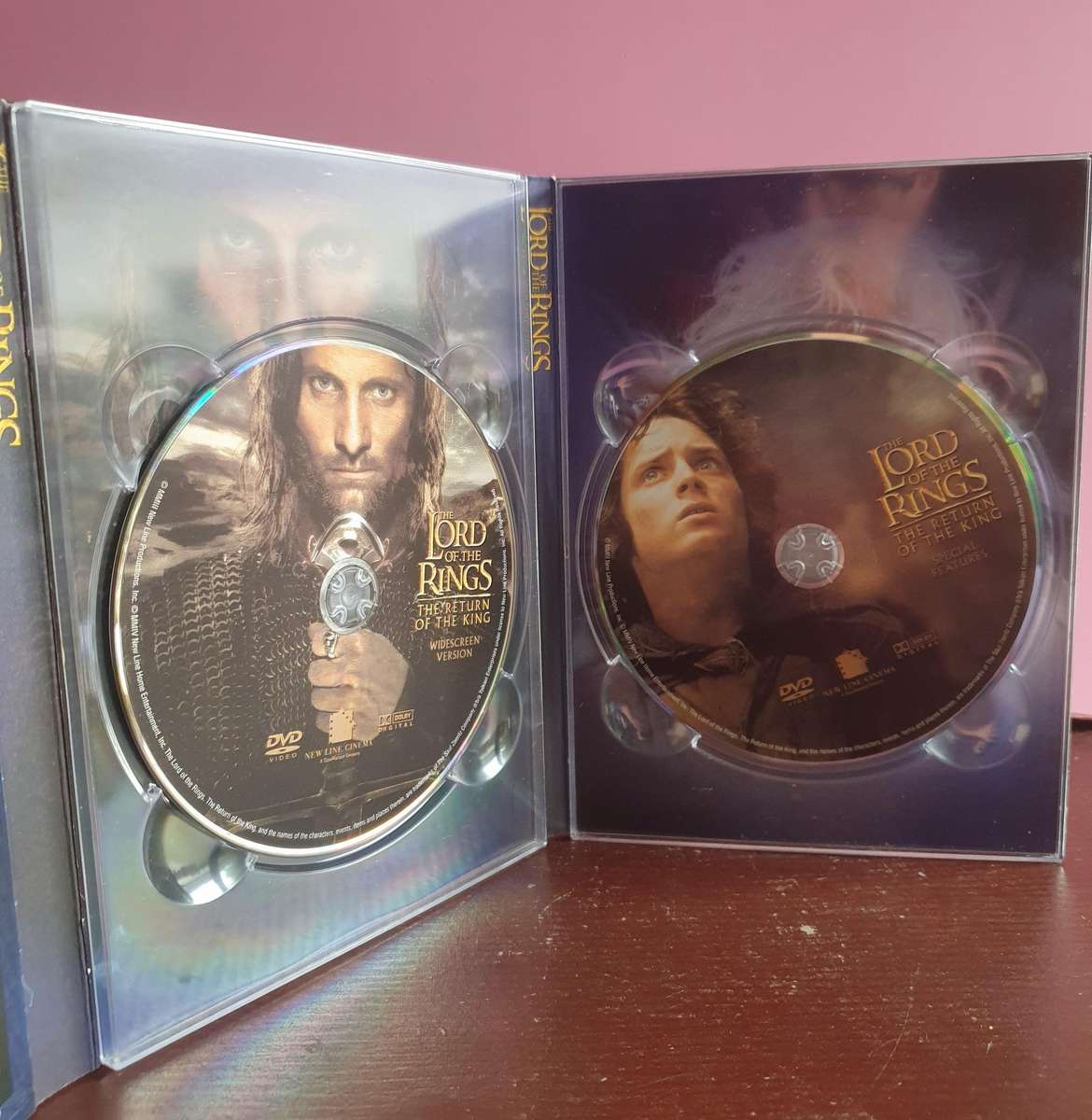 The Lord Of The Ring The Motion Picture Trilogy 3x Movie DVD Box Set ( Complete )