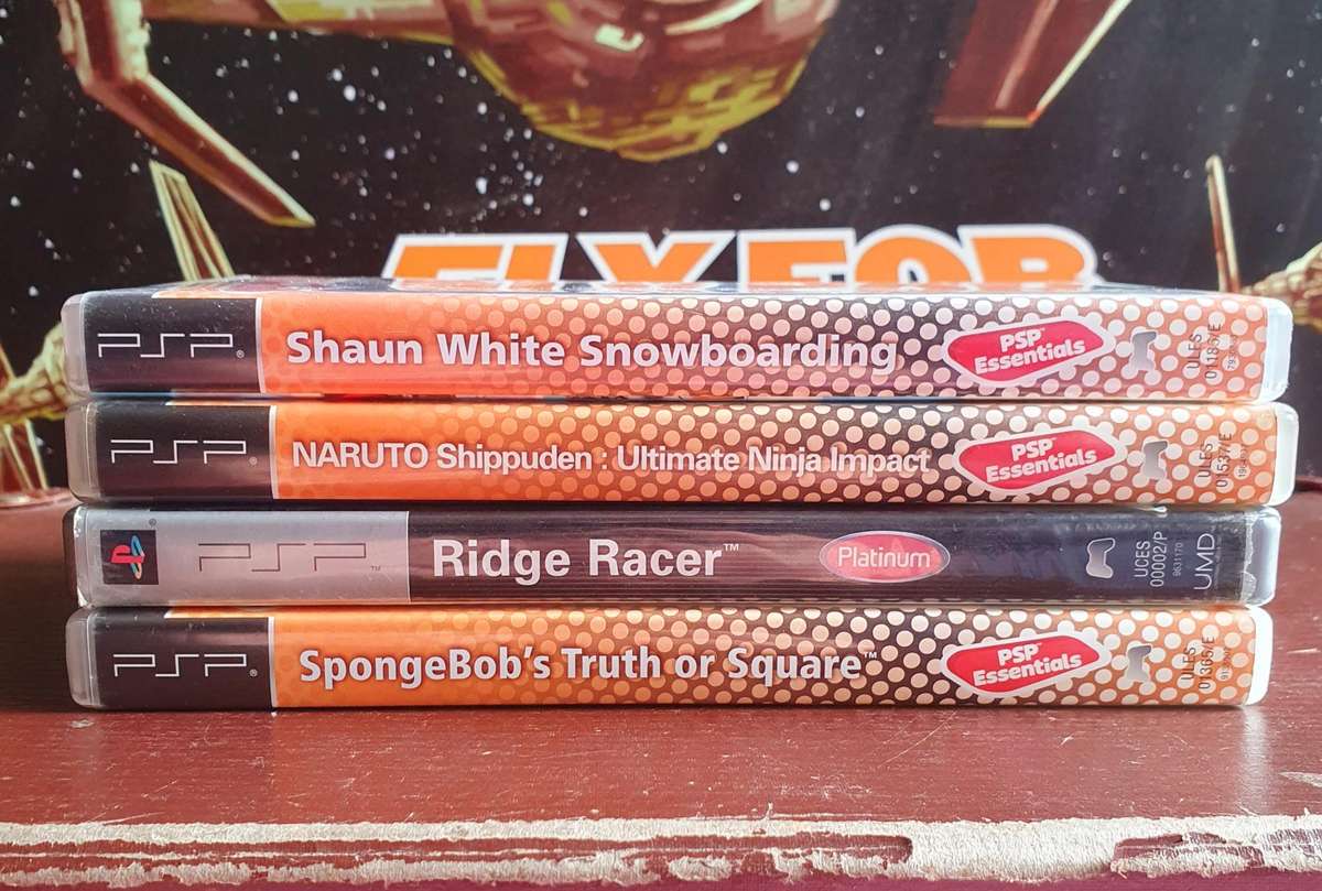 PSP Game Bundle Set 4x Games