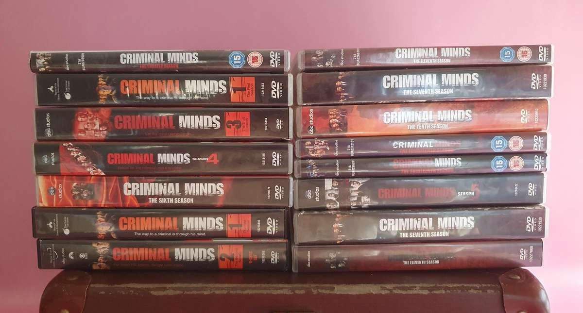 Large Criminal Minds DVD Collection