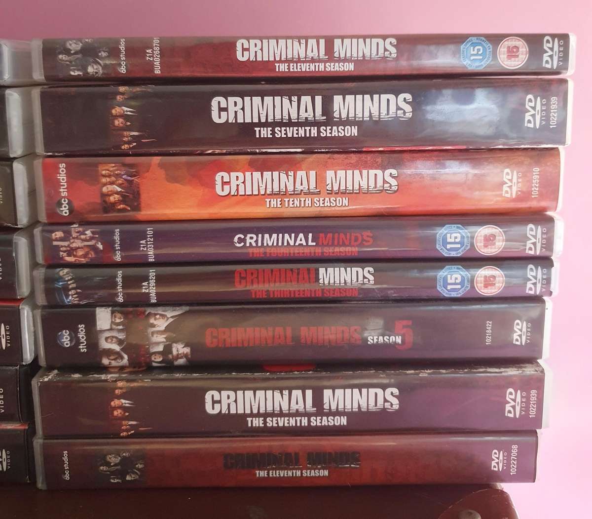 Large Criminal Minds DVD Collection