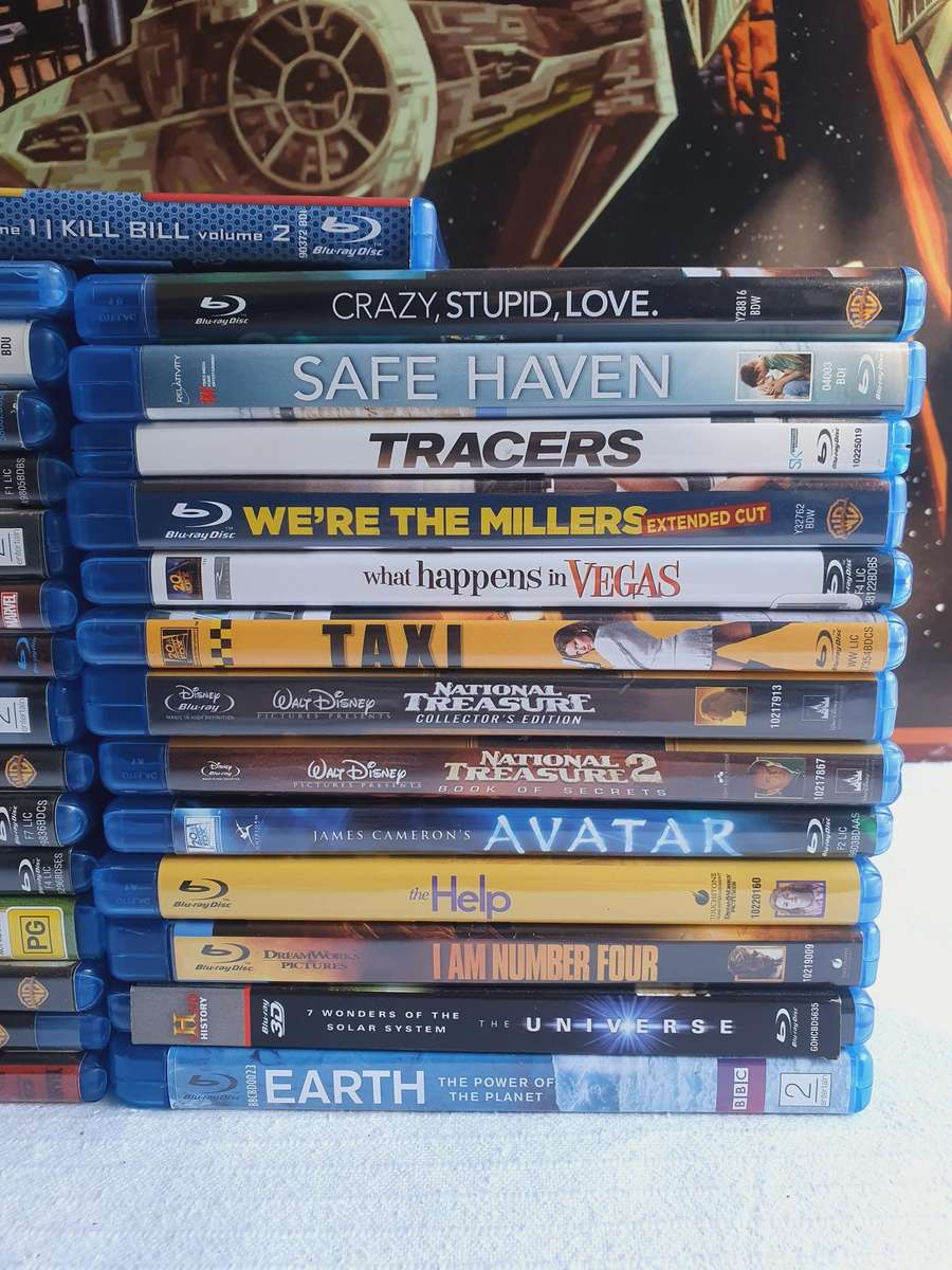 Blu Ray DVD Bundle Set 31x