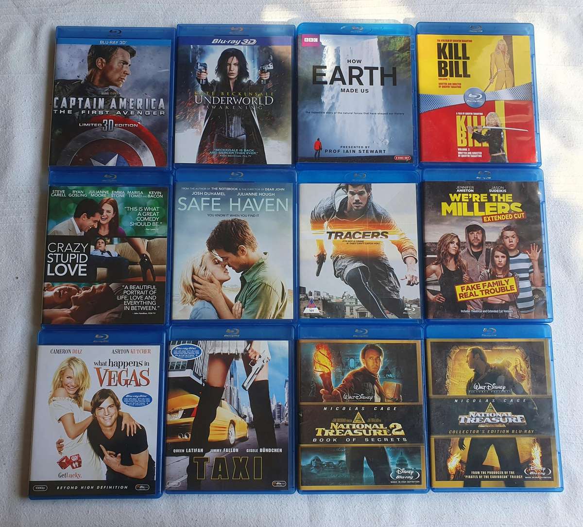 Blu Ray DVD Bundle Set 31x