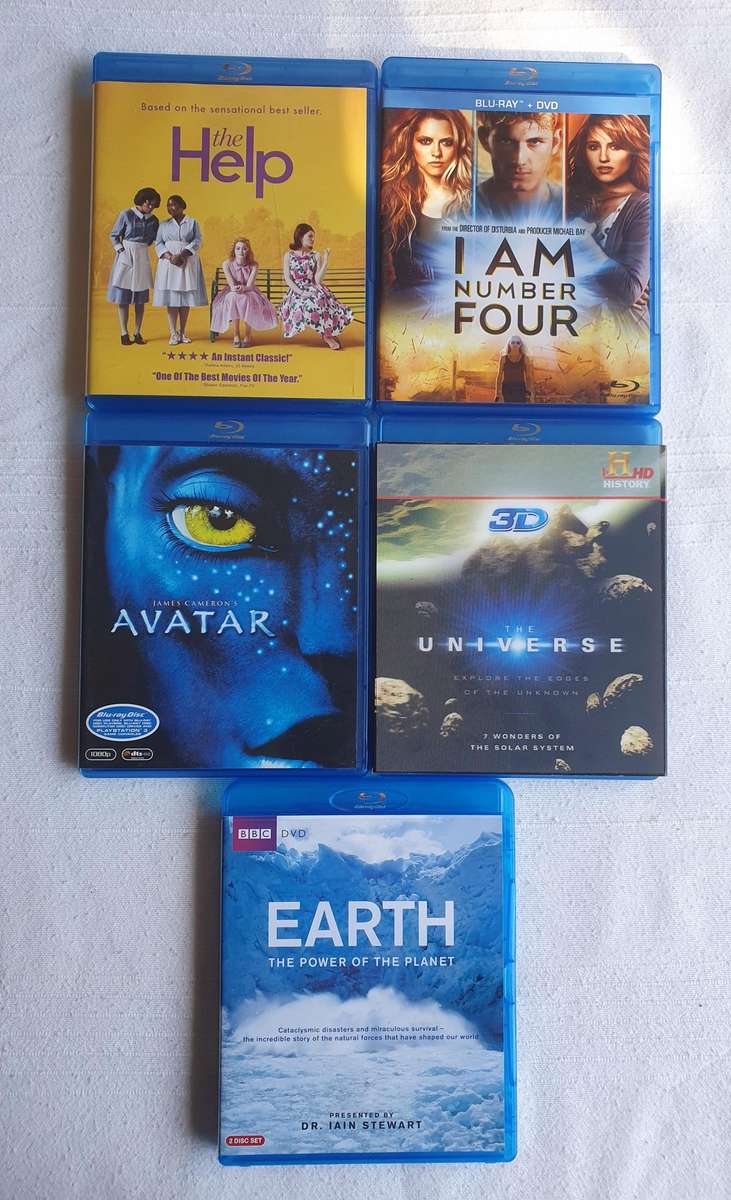 Blu Ray DVD Bundle Set 31x