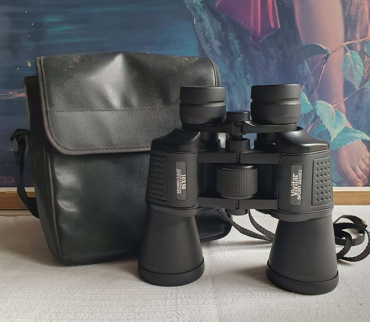 Vivitar Sport Series Binoculars in Bag 10x50 ( Working )