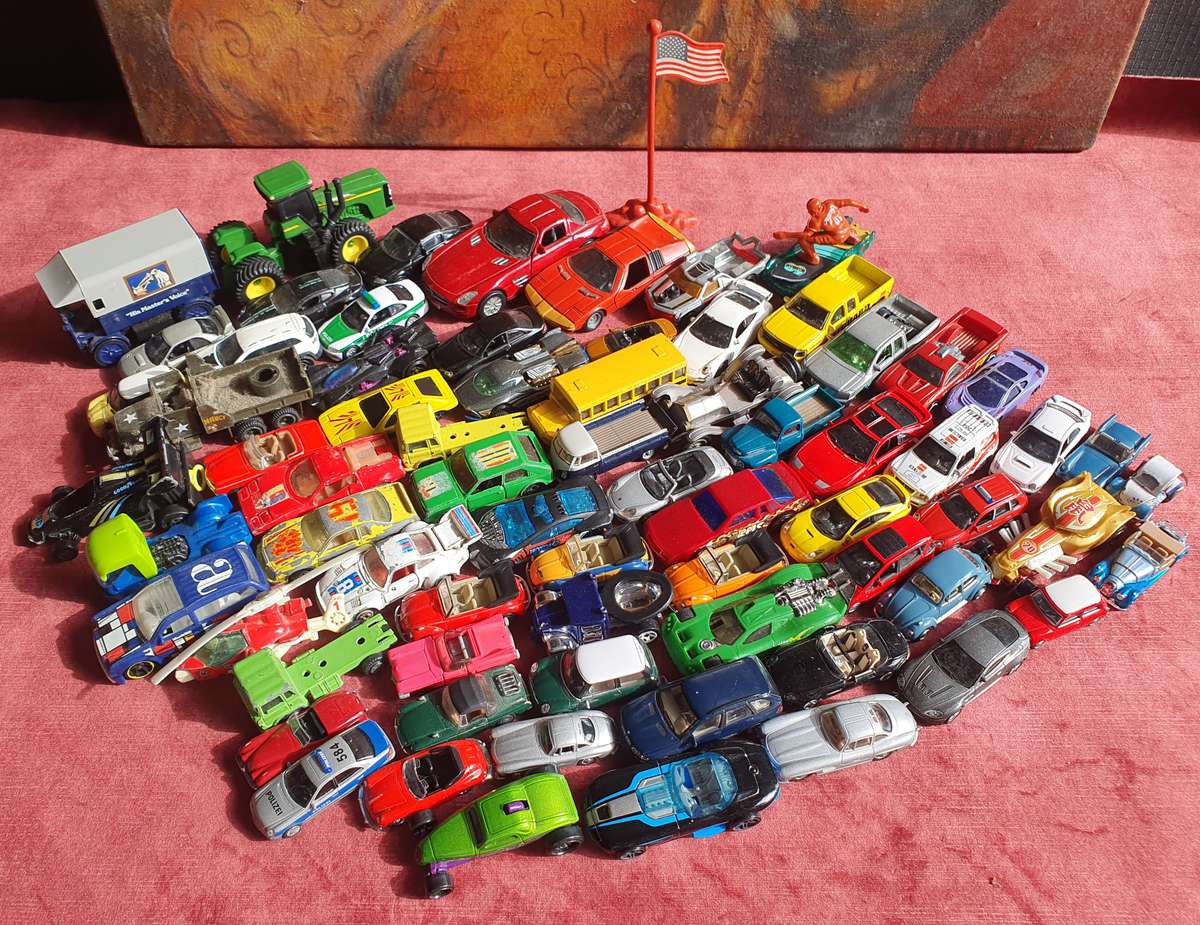 Metal/Plastic Toy Car Bundle