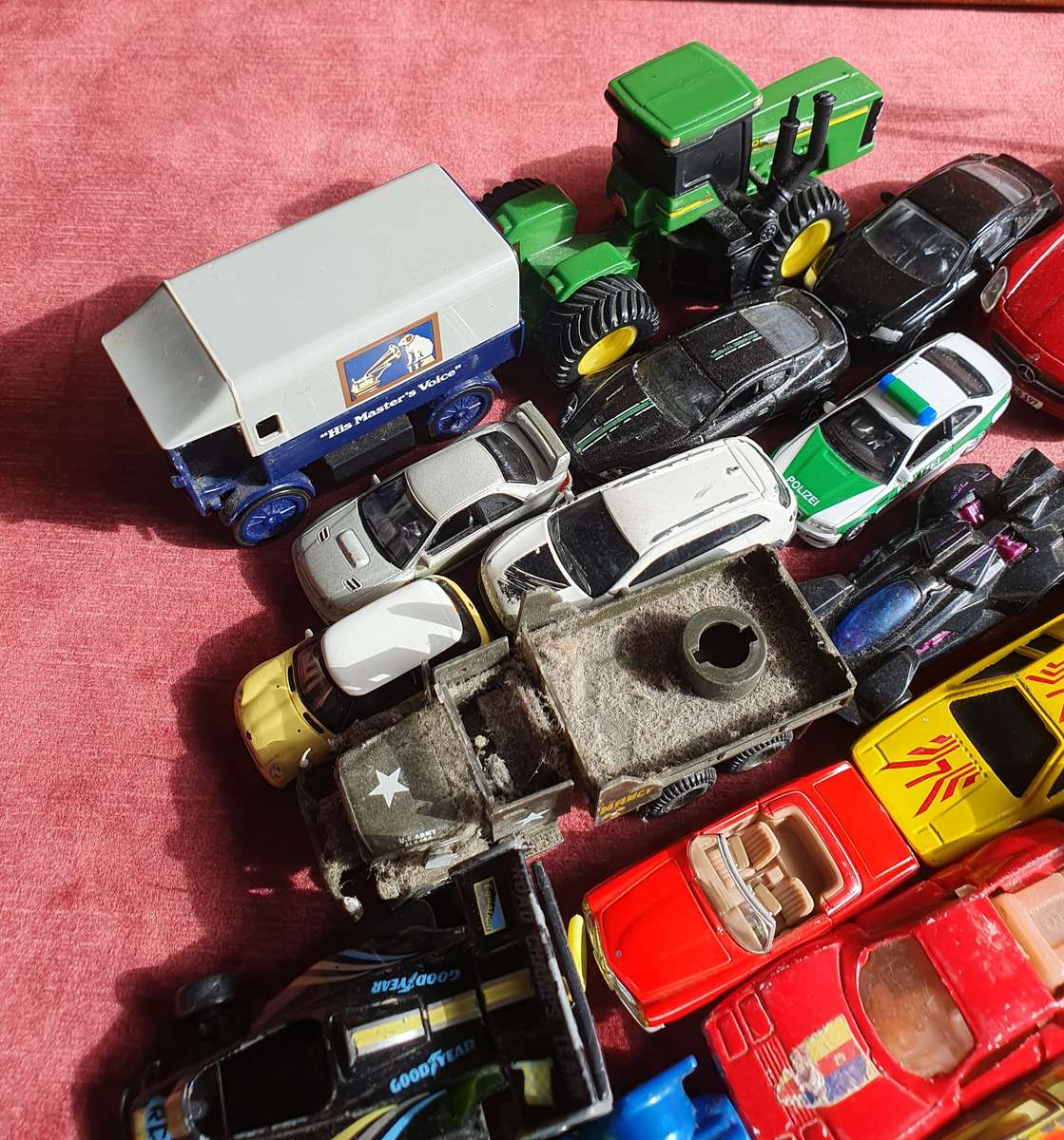 Metal/Plastic Toy Car Bundle