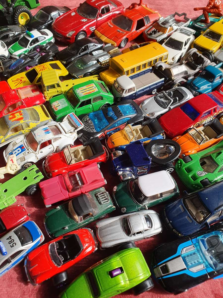 Metal/Plastic Toy Car Bundle