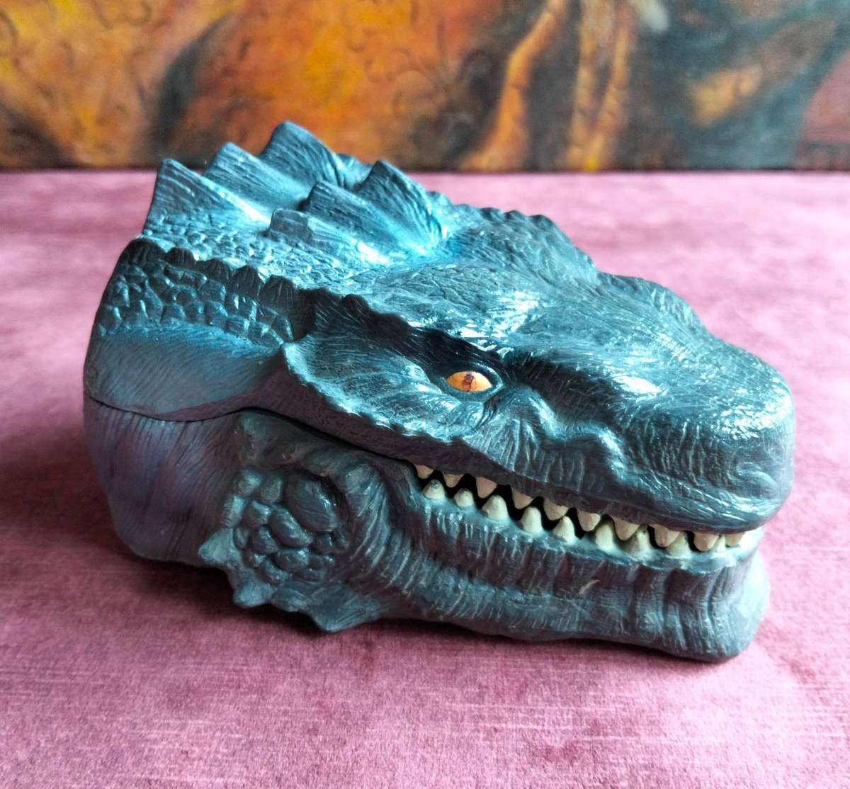 Vintage 1998 Trendmasters Godzilla Head