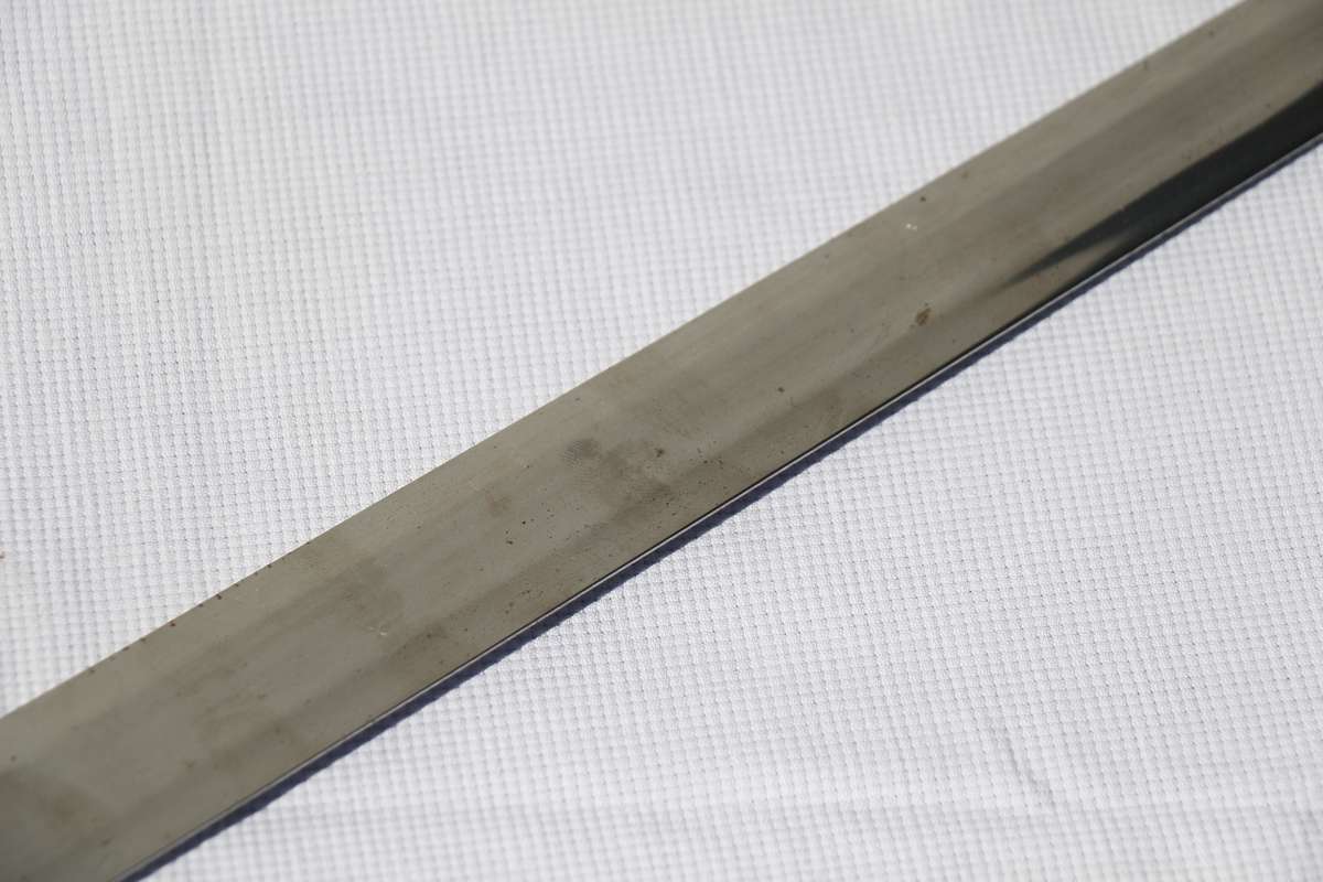 Vintage Long Metal Sword with Detailing