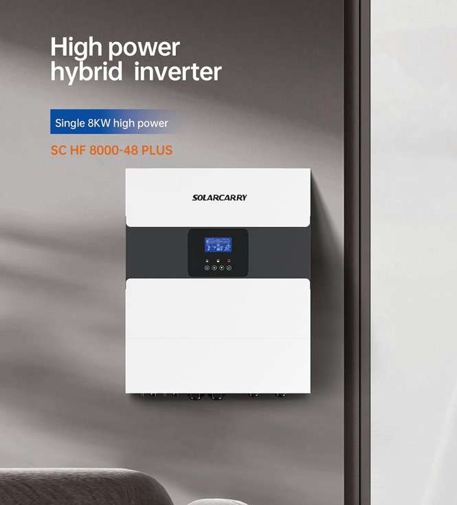 8KW Solar Carry Inverter SC HF 8000-48PLUS