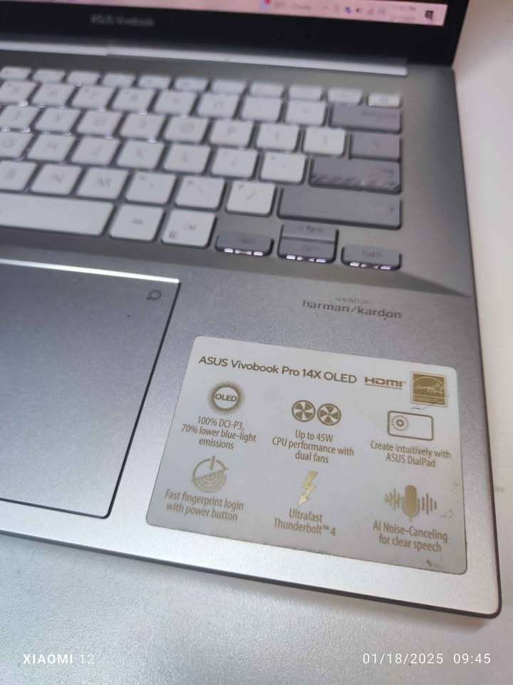 ASUS VIVOBOOK PRO 14X OLED 2.8K SCREEN | I5 11TH GEN | RTX 3050 | 16GB RAM | 512GB SSD | 14.0"