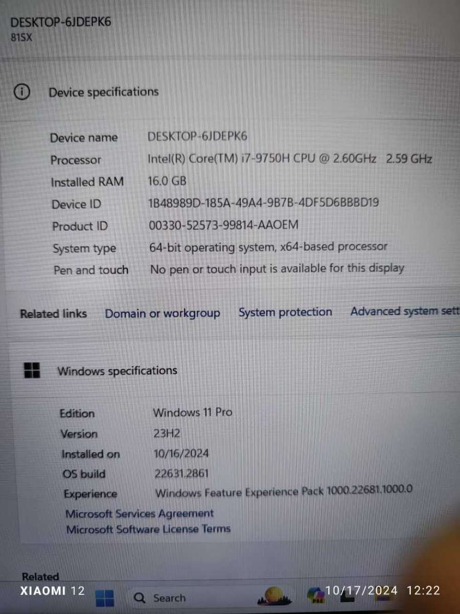 Lenovo Legion 5 Y540