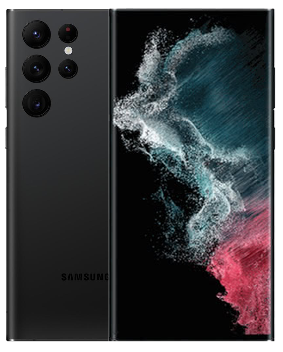 Samsung S22 Ultra 5G 256GB Dual Sim - Black. Free MagSafe Cover + Screen Protector worth R800.00