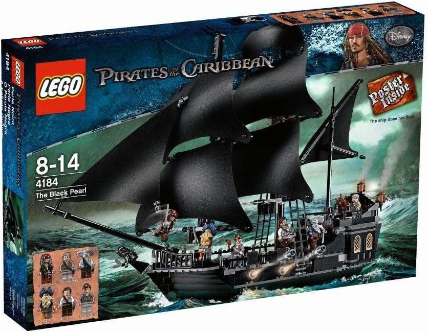 LEGO 4184 Pirates of The Caribbean Black Pearl