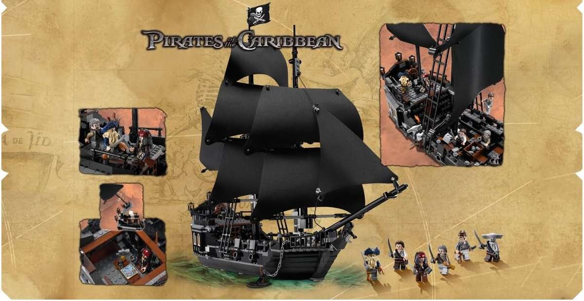 LEGO 4184 Pirates of The Caribbean Black Pearl