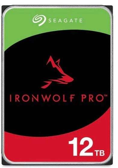 12TB Seagate Ironwolf Pro NAS, 3.5", Internal, SATA 6GB/s, 7200RPM, 256MB Cache, HDD
