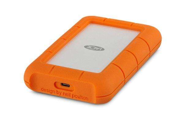 5TB LaCie Portable Mobile Rugged USB 3.1 Gen 1 Type-C External Hard Drive