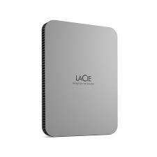 1TB LaCie, 3.5", USB-C 3.2, Portable External HD, Silver (OEM Packaged/Not Retail)