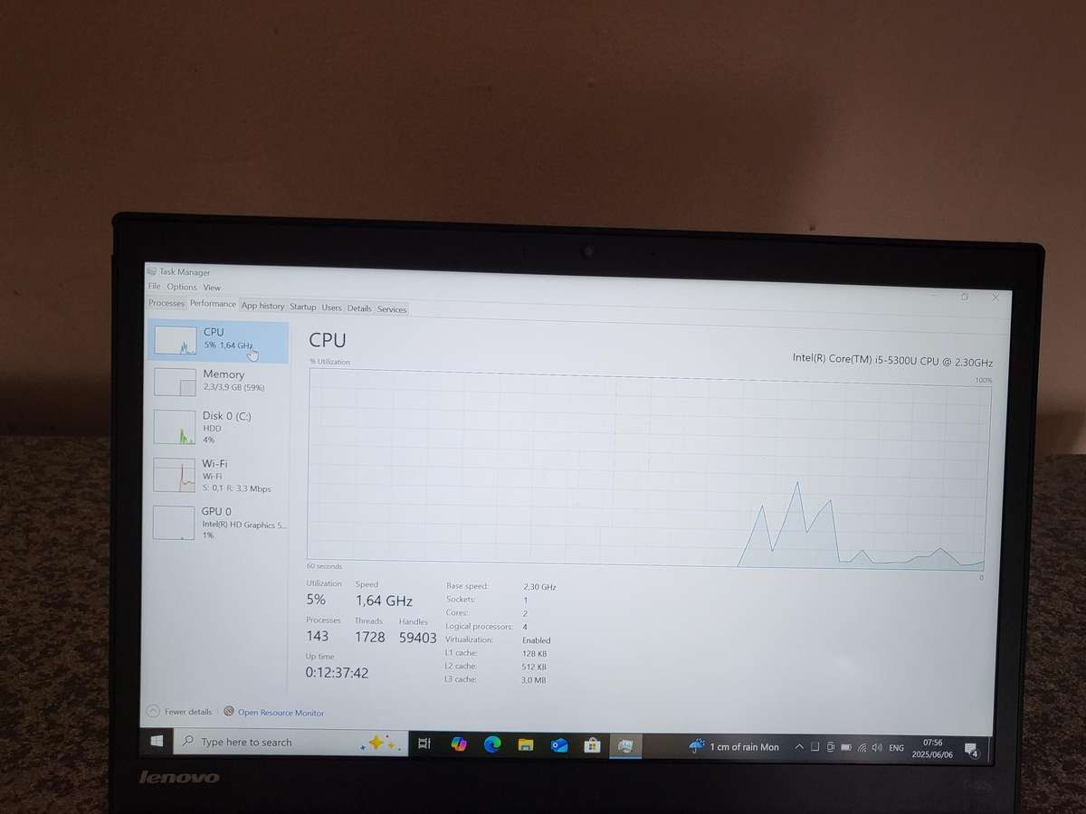 Lenovo ThinkPad T450s (dual batteries )