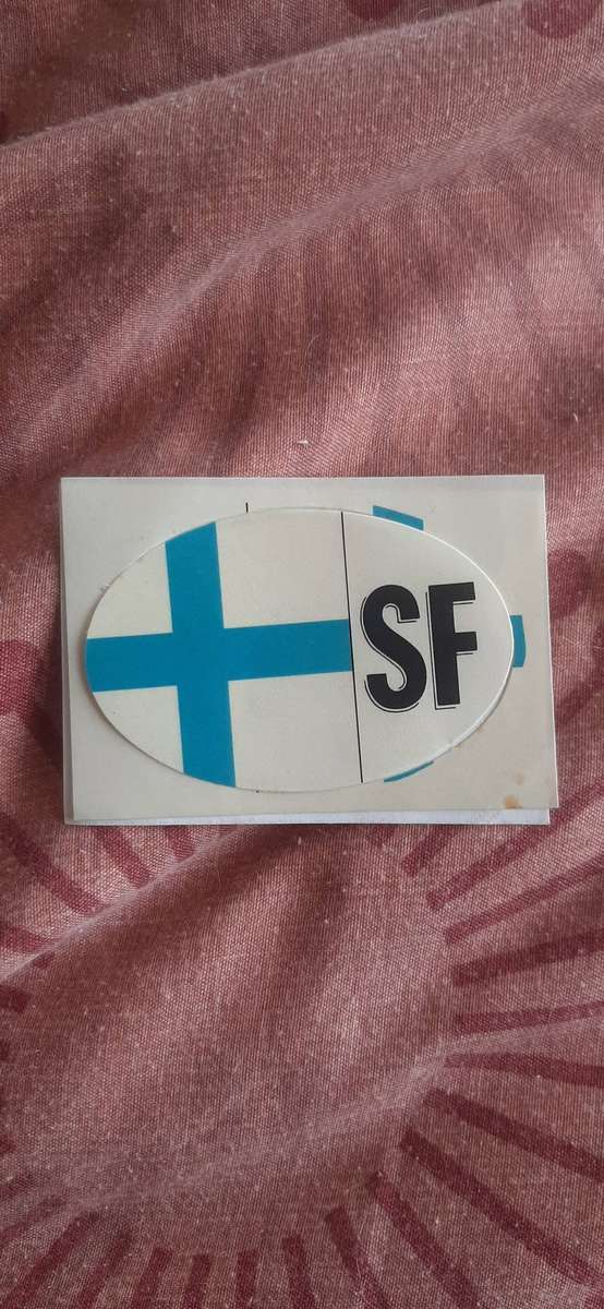 Collection of vintage stickers.