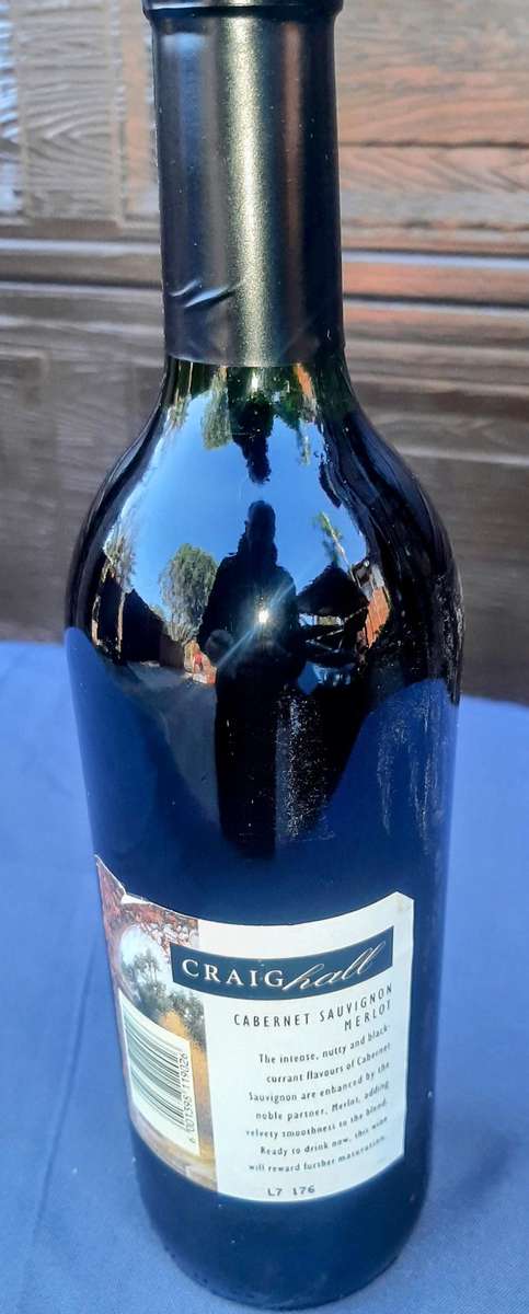 Craig Hall cabernet sauvignon merlot 1995 wine