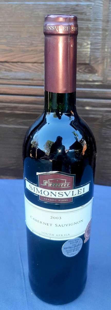 Simonsvlei Cabernet  Sauvignon 2003 Double medal award.