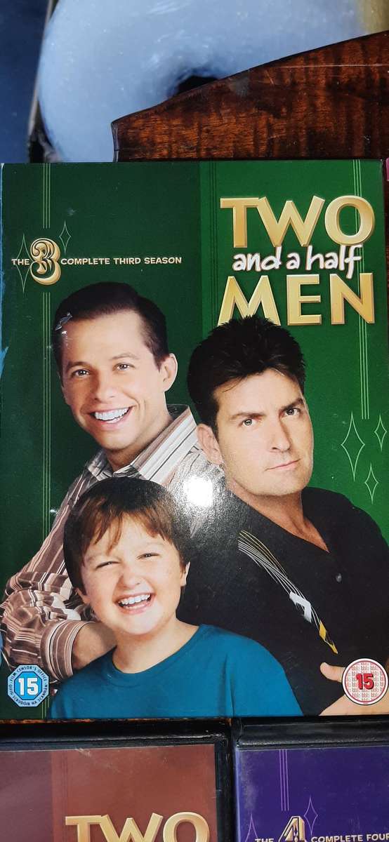 Variety of tv series Two and half men dvd's sreies listed in description