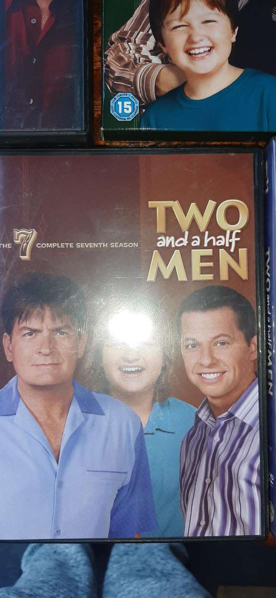 Variety of tv series Two and half men dvd's sreies listed in description