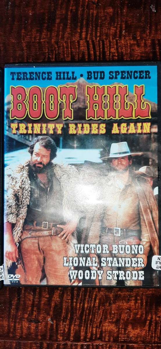 Set of 4 Bud spencer and Terence Hill movies dvd.