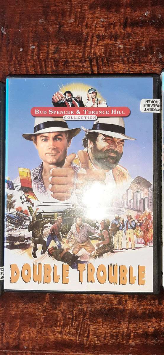 Set of 4 Bud spencer and Terence Hill movies dvd.