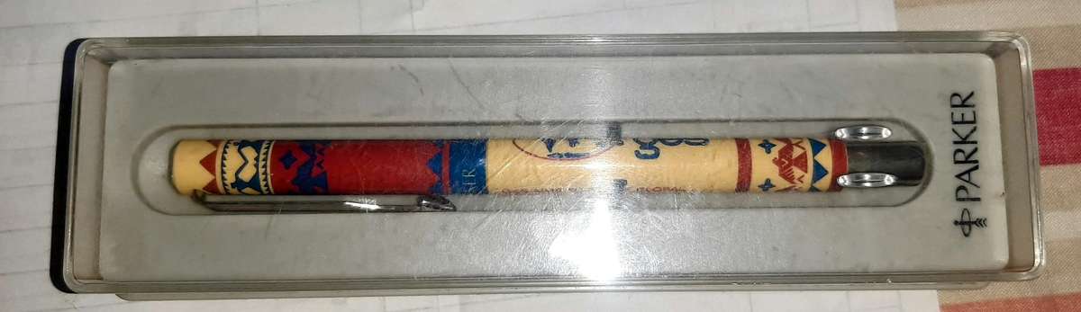 Set of Parker,Paper mate and parker rollerball pens all for one price.