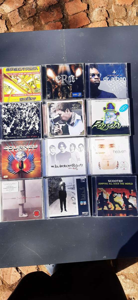 Variety of 12 musical cd's listed in description