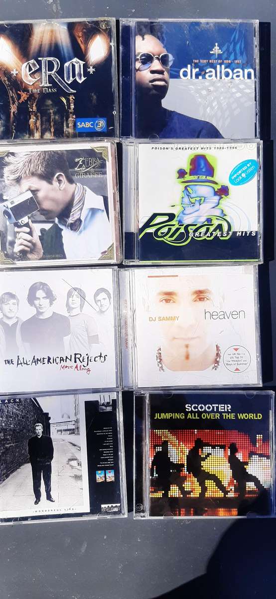 Variety of 12 musical cd's listed in description