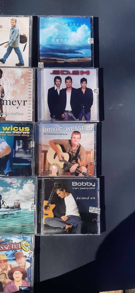 Variety of afrikaans music CD's all for one price.13 in total.