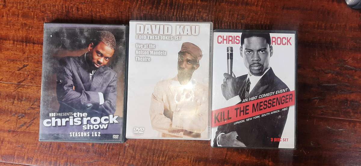 3 Comedy dvd's