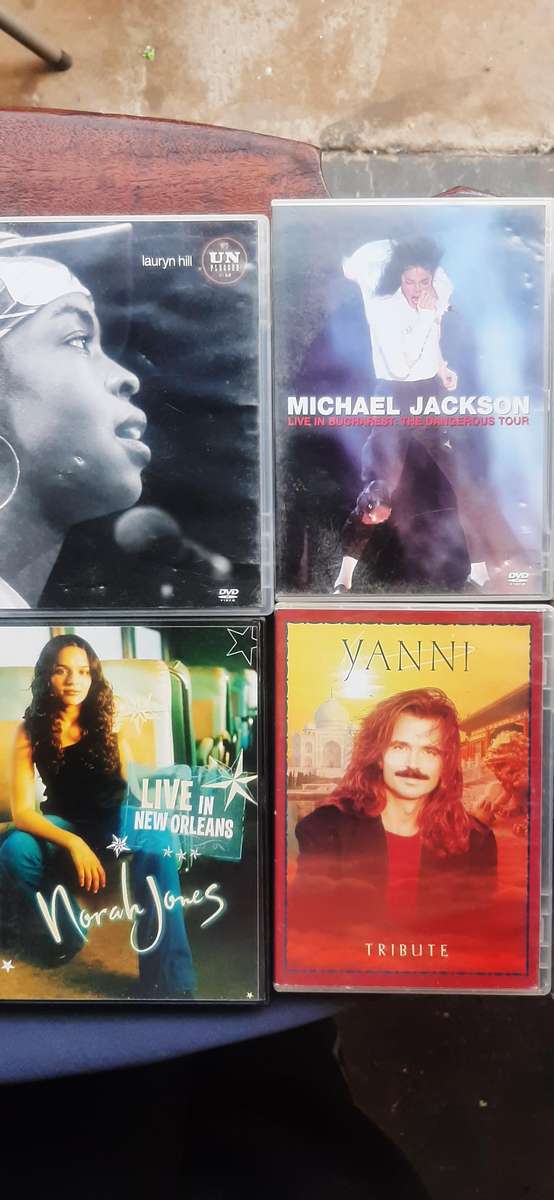 Collection of 10 musical dvd's Dispription on photos.